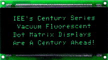 Дисплеи Century фирмы IEE